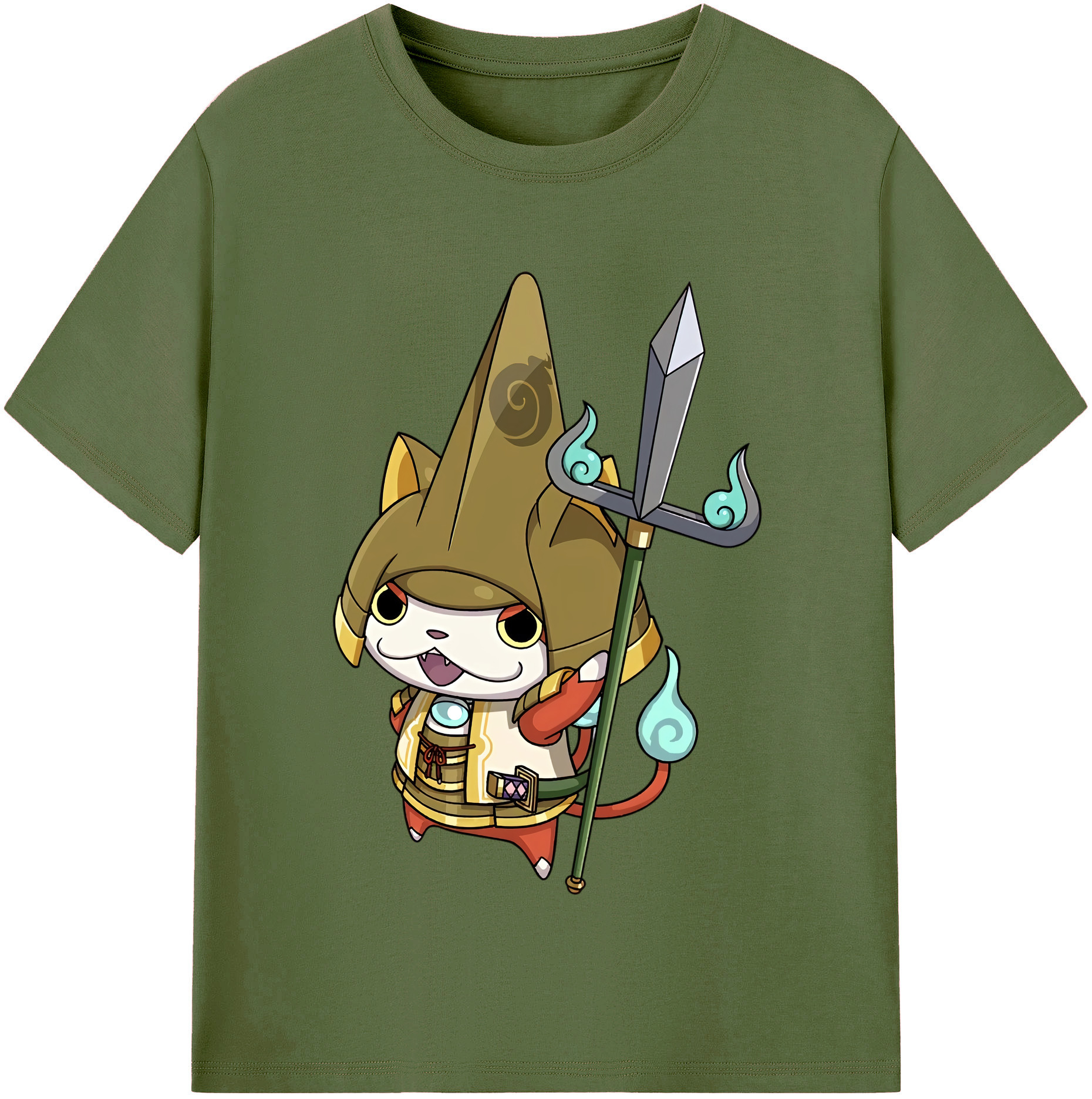 （画像用） 妖怪ウォッチ Yo-kai Watch 綿100％半袖Tシャツ（フロントプリント）
